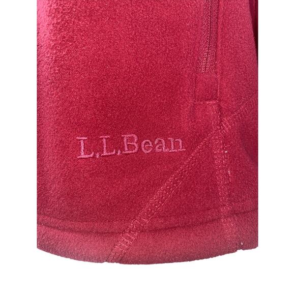 L.L. Bean Polartec Fleece Jacket Pink Full Zip Womens Small - Picture 2 of 11